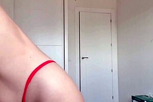 Red Blue Panties With Latina Blonde Young 18+ Teen Horny