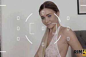 Rim4k Guy Cant Even Imagine Thankful Model Will Lick His Anus