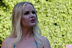 Lesbian stepmom intensely facesits asian stepdaughter