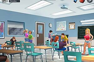 3d gay anal with mommy milf and young cock gets intense 🔥