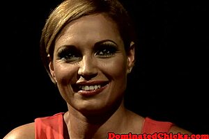 Dominated Sub Is Tied Up And Fingered Before Getting Hardfucked In Doggy By Her Master