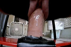 Sam rides that big dildo hard, wet pussy close up for Sid's orgasmic enjoyment!