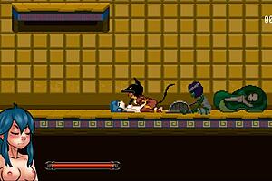 Nayla's Castle: Dickgirl Goddess Double Penetrates