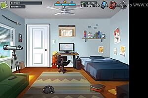 3d gay anal with mommy milf and young cock gets intense 🔥