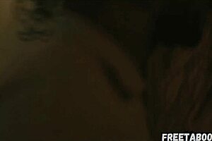 Lesbian couple lena paul explores hairy pussy and big tits