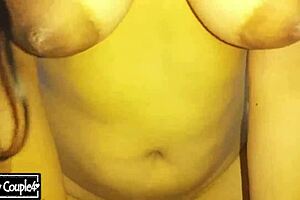 My friend invited me to his place and we ended up fucking in cowgirl position.