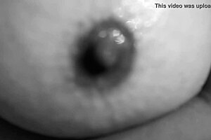 Hey, check out this charm of sperm on tits with latina girlfriend