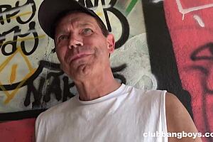 This eccentric old guy enjoys wild outdoor adventures