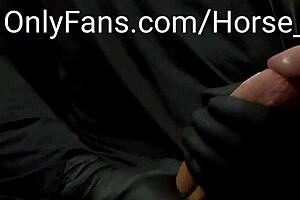 big balls bouncing on my huge bisexual cock, hot cumshot play close up pov