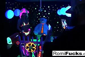 Romi Rain and Dani Daniels Share Passionate Lesbian Fun