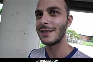 Gay Sex Tape with Big Cock, All Gay guy fucking another young straight guy for money