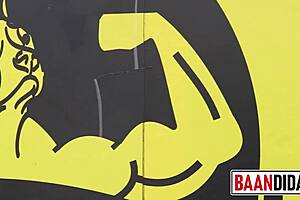 I finished gym class, now it's time for my fuck class with a monster cock.