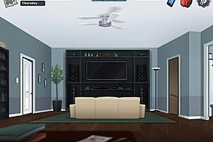 3d gay anal with mommy milf and young cock gets intense 🔥