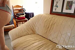 Taliah masturbates pierced pussy