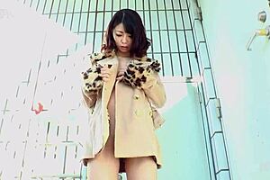 Japanese Girl Ami Nana Exposed In Public