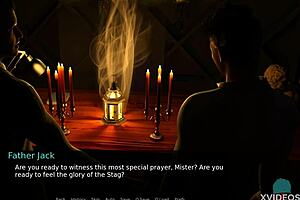 Redhead milf roleplays horny teen with big tits