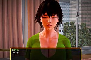 My new family in a playful game scenario