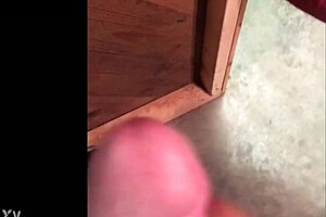 Sexy Wife Helps Horny Husband Jack Off