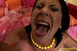 Bukkake whore isis monroe banged hard in fuck sesh