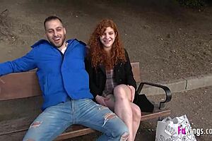 Brad's Girlfriend Gives Public Blowjob.