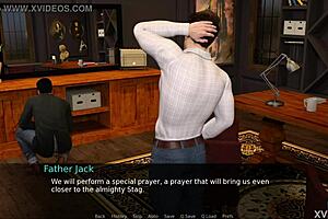 Redhead milf roleplays horny teen with big tits