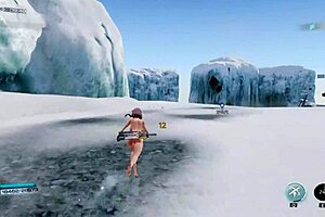 Snow Danger: A card game featuring nude Hentai Haru and incorporating a dust blanket