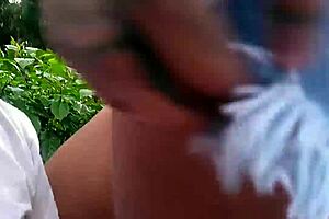 Daring Colombian Lesbians Experience Orgasms Licking Asses In Public Park