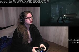 playing through until dawn part 4 with excitement