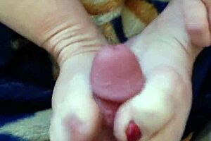 Raven's Toes Fuck That Cock!