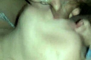 Heather Ames mouth full of cum