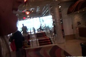 mia cold, umm, seduces stranger in hotel, eats his cum all up