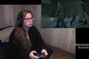 playing through until dawn part 4 with excitement