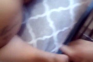 Young Ebony Slut Bends Over for Deepthroat and Facial