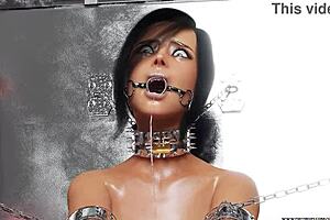 Explore 3D BDSM Bondage Comics by CyberCaptain