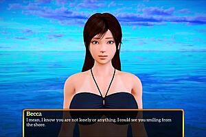 My new family in a playful game scenario