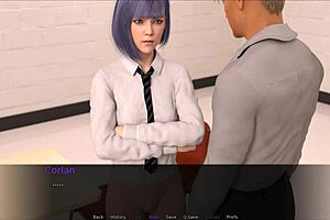 Nudist school inspector explores shaved and hairy pussies on beach