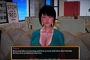 i explore my new stepfamily in this game