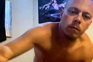 Intense Solo Jerk Off with Big Cock Leading to Quick Nut