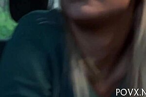 I organized a wild fuck with my wet shaved pussy