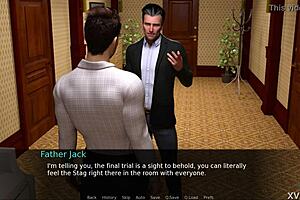 Redhead milf roleplays horny teen with big tits