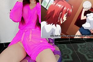 I'm the big-titted student who's the most perverted in hentai tsundero series ep 1