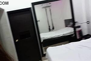 Watch my stepsister get ready to film in the hotel!