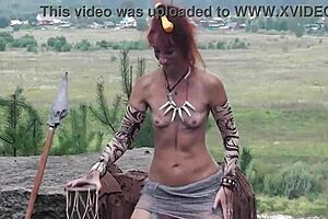 Hell yeah, mature amateurs getting wild outdoors!