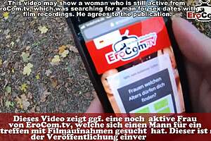 german amateur milf with glasses picks up for public sex in the forest pov