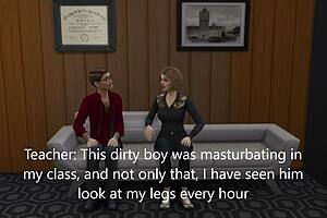 Horny Teacher and Student Engage in Intense Indian Fucking Session After Class