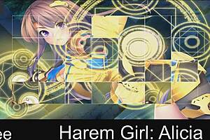 Harem Girl Alicia In Anime Adventure