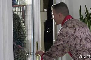 Petite blonde spinner Kiara Cole pounded hard by cheating man