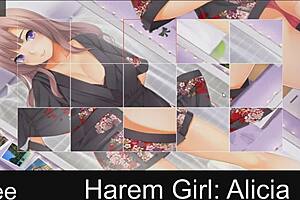 Harem Girl Alicia In Anime Adventure