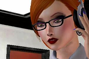 Qwert Story 1: Office 3D Sexvilla 2 with Boss Uniform Anal Assfucking