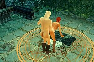 Sims 4 The Witcher Parody Part 5 - Triss Merigold Time